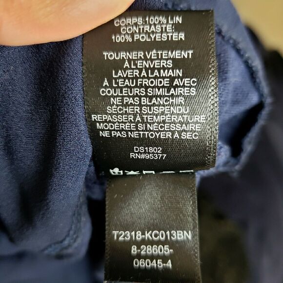 Sanctuary burnout tunic sheer hem tie cuff - Picture 2 of 8